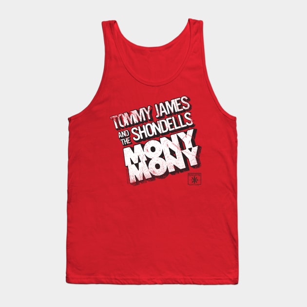 Tommy James and the Shondells "Mony Mony" Tank Top by offsetvinylfilm